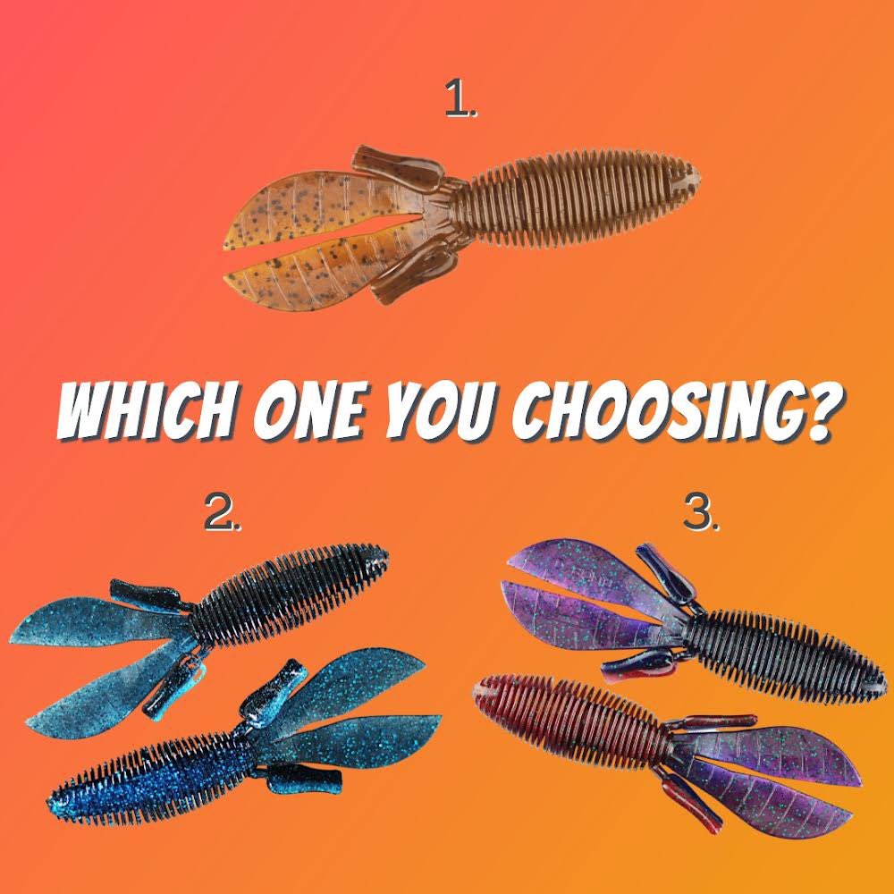 BassUniversity's tweet image. Green Pumpkin, Black and Blue, or Junebug? Which one you reaching for in your water? Let us know why! 💪🏼
@missile_baits 
#thebassuniversity