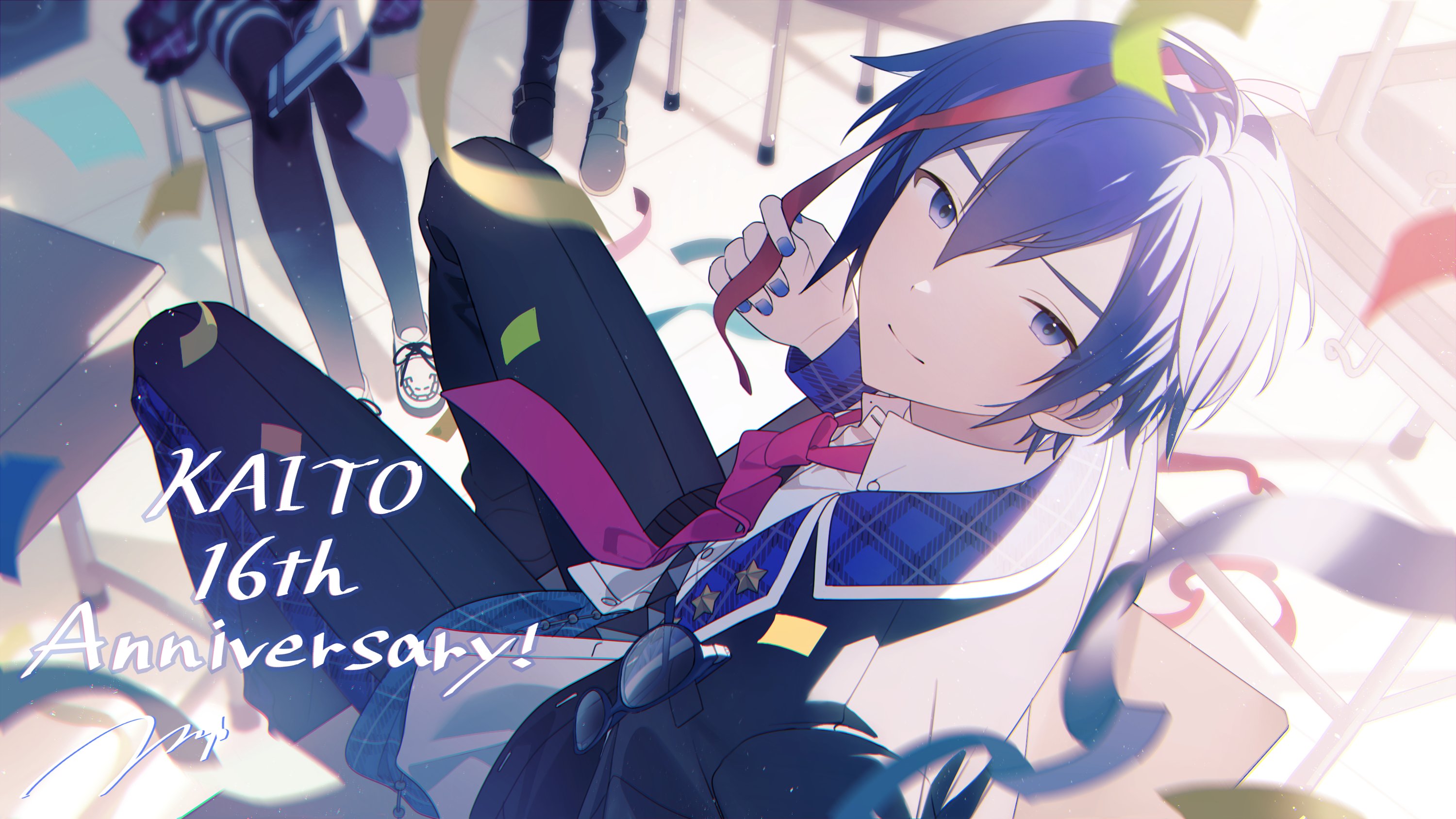 KAITO タペストリー　birthday プロセカ　VOCALOID