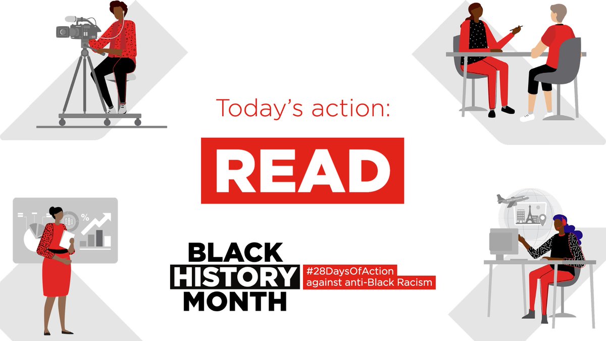 FanshaweCollege's tweet photo. One way to disrupt anti-Black racism is to apply an anti-racism framework to your interactions &amp; decisions.  

Today, take a look at this sample of how to use equity in decisions. https://t.co/F8lrHfOnUj  Day 16 of #28DaysofAction #BlackHistoryMonth https://t.co/MV0meopB7C