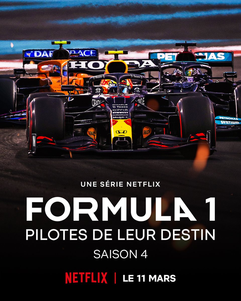 MagJeuxHiTech's tweet photo. @NetflixFR révèle la date de lancement de #DriveToSurvive saison 4, qui s'annonce passionnante, dans le contexte du duel très houleux entre #verstappen et #Hamilton ! https://t.co/1BJbUJrwff https://t.co/F1jgCiUQTL