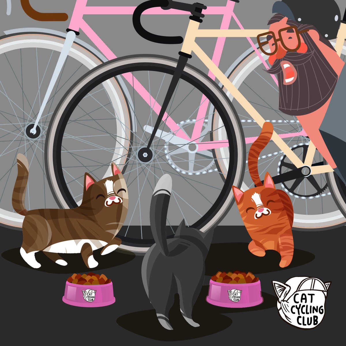 catcyclingclub's tweet photo. 📣 CCC Quick update:
1) 3 unsold cat from last drop
2) 70 more CCC cat to breed
3) Start(ed) charity activity:
- weekly Feed the Cat ride
- to plan and start prepare feeding pack
4) morale level-medium

If you’re reading this, please help to RT and spread the love 🙏🏻♥️ https://t.co/9ZFC23wXMK