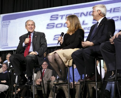 “I think every citizen has the capacity to manage his or her own money. And if they don't, we'll help them understand how to...And I believe the so-called investor class ought to be every American, regardless of his or her background.”
- President George W. Bush, 2/16/05