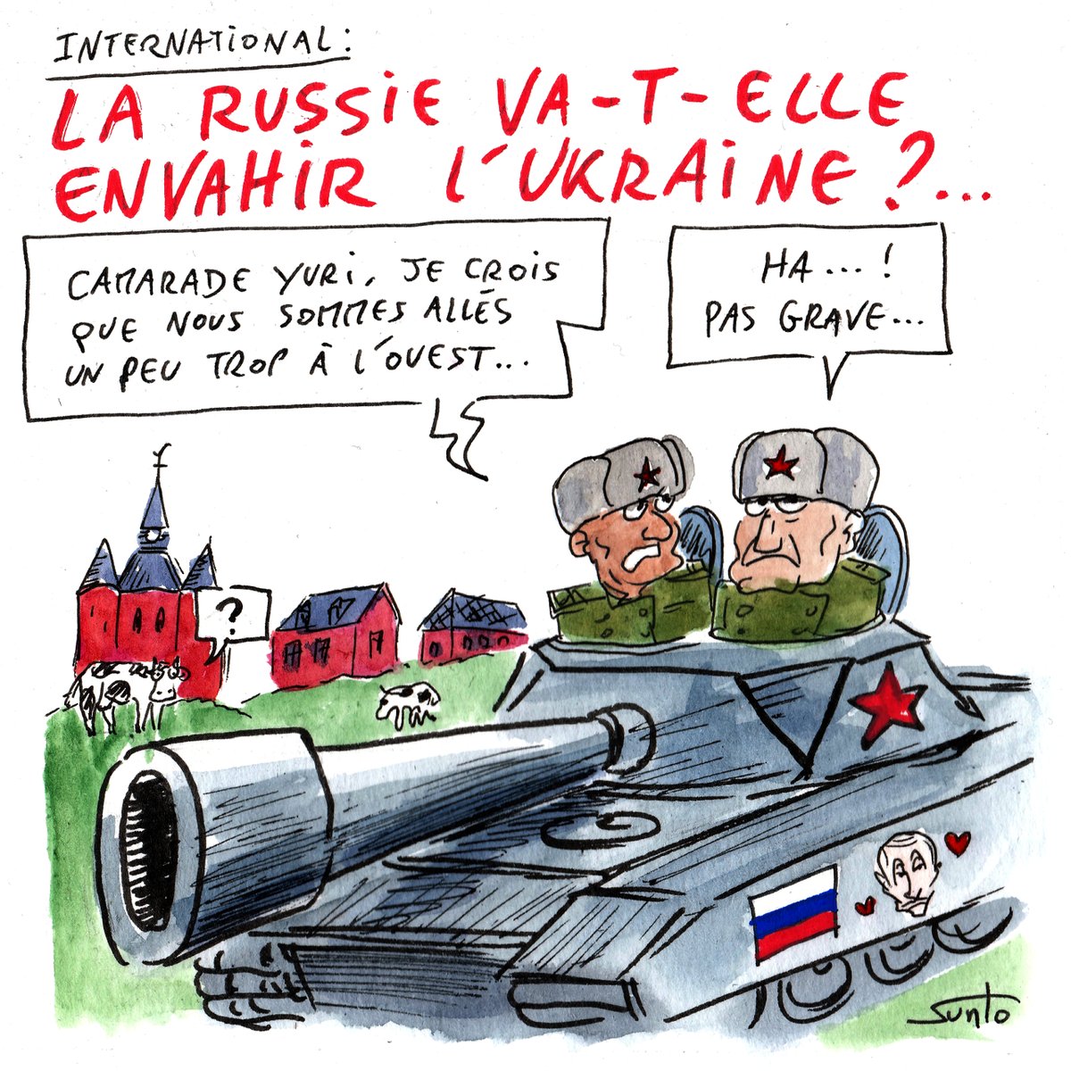 SuntoDessins's tweet photo. Ca se calme un peu, mais prudence...

#UkraineCrisis #ukraine #RussiaUkraineCrisis #russie #thiérache #aisne #hautsdefrance @UnionArdennais https://t.co/JIFqGOffjC