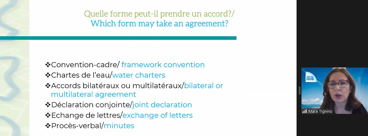 📢Why to negotiate a transboundary water agreement?

✔️socio-economic benefits

✔️ environmental benefits

✔️the process of developing an agreement is an important outcome itself

Online course #transboundary #water #agreements
<a href="/MaraTignino/">Dr Mara Tignino</a>