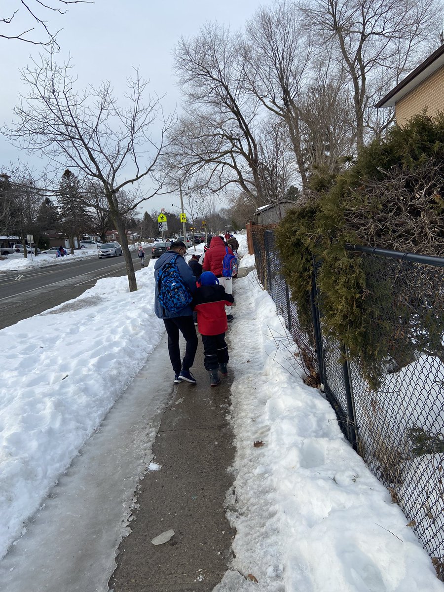 We continue to celebrate #WinterWalkDay all week long! Thanks to all those that came out to #walktogether ! <a href="/tdsb/">Toronto District School Board</a> <a href="/OntarioAST/">Ontario Active School Travel</a> <a href="/EcoSchoolsTDSB/">TDSB EcoSchools</a> <a href="/EcoSchoolsCAN/">EcoSchools Canada</a>