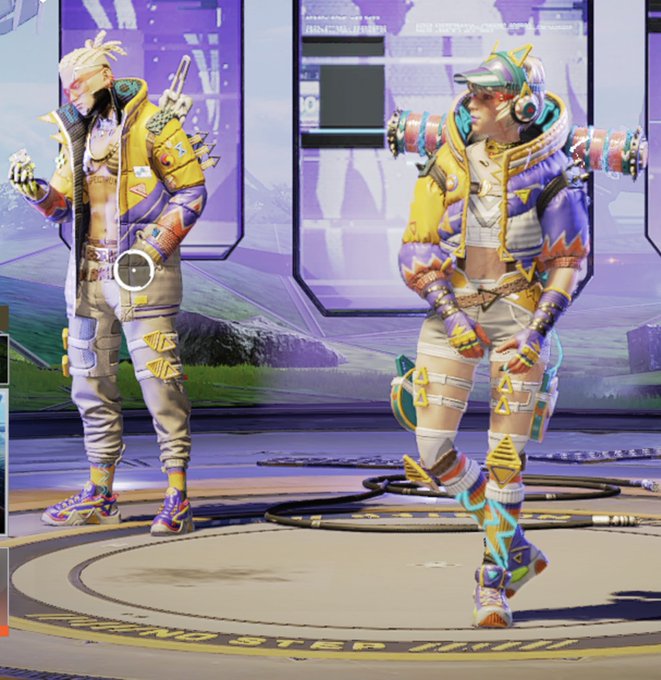 With the new Wattson skin, came a new opportunity for my bf and I to match 💜 he got me into the game<a href="/tag/crypto"class="tags"><span>#crypto</span></a><a href="/tag/apex"class="tags"><span>#apex</span></a><a href="/tag/wattson"class="tags"><span>#wattson</span></a><a href="/tag/apexledgends"class="tags"><span>#apexledgends</span></a>
