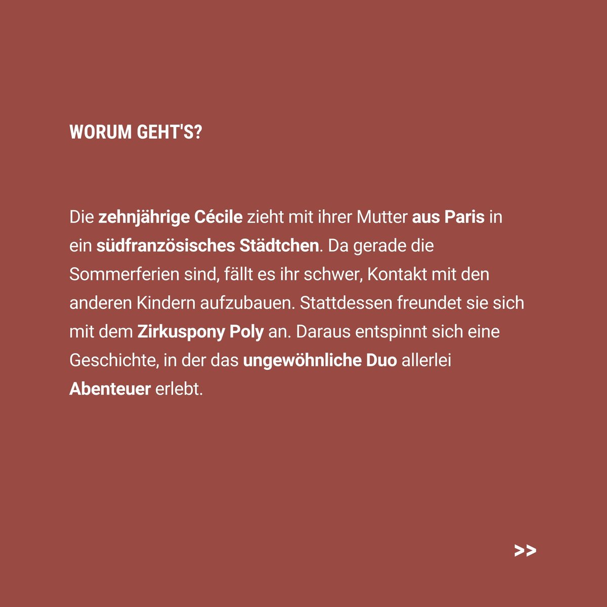 SKW_BW's tweet photo. Diese Woche wollen wir, passend zum vorhergehenden Thema, den Film "Mein Freund Poly" vorstellen. Eine Held:innenreise wie sie im Buche steht. 
Sprichwörtlich - da das Ursprungsmaterial ein Kinderbuch ist.
Bildrechte: Capelight Pictures
#filmbildung #filmtipp #skw #twlz #edubw https://t.co/dMHLwM0pT9