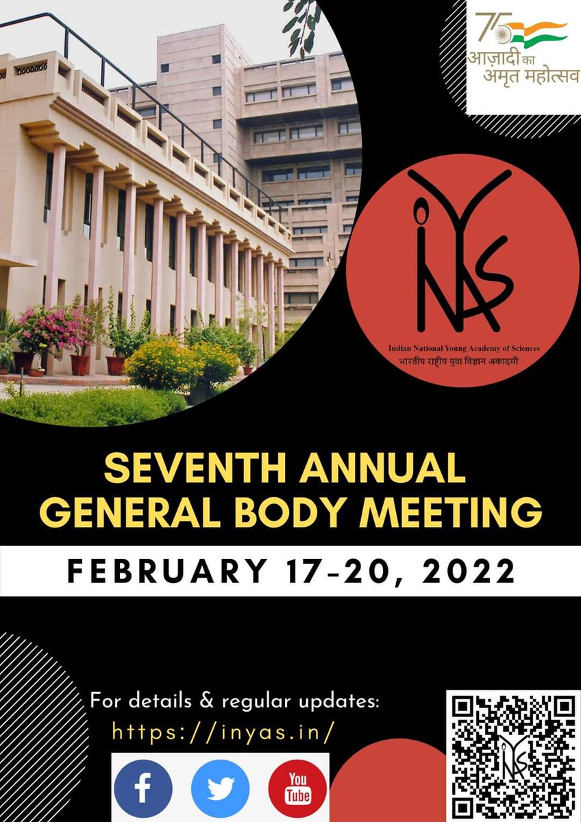 Indian National Young Academy of Sciences (INYAS) tweet media