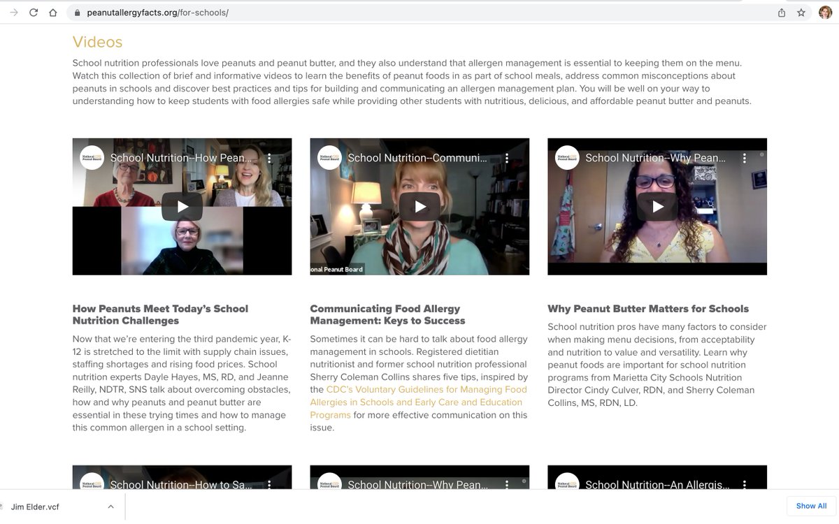 Are you a #SchoolLunch pro serving (or wanting to serve) peanut foods in your schools? Check out the great resources <a href="/PeanutFarmers/">National Peanut Board</a> have created for YOU at peanutallergyfacts.org/for-schools/. Video interviews w/ @MichaelPistiner <a href="/MCSNUTRITION/">MCS School Nutrition</a> @SchoolMealsRock @EleanorGarrow and MORE!