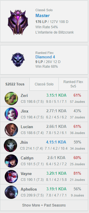_TheVirtuose's tweet photo. Wsh la league ! 

Adc master 150 lp LFT pour l'otf ! J'ai une très bonne expérience de team (3 ans) , je ne suis pas un ego player et j'écoute ce qu'on me dis ! J'adapte ma champ pool en fonction de la méta.

(si vous cherchez un mid j'ai un ami master 100lp avec qui j'ai team ) https://t.co/hbQjDaUPvY