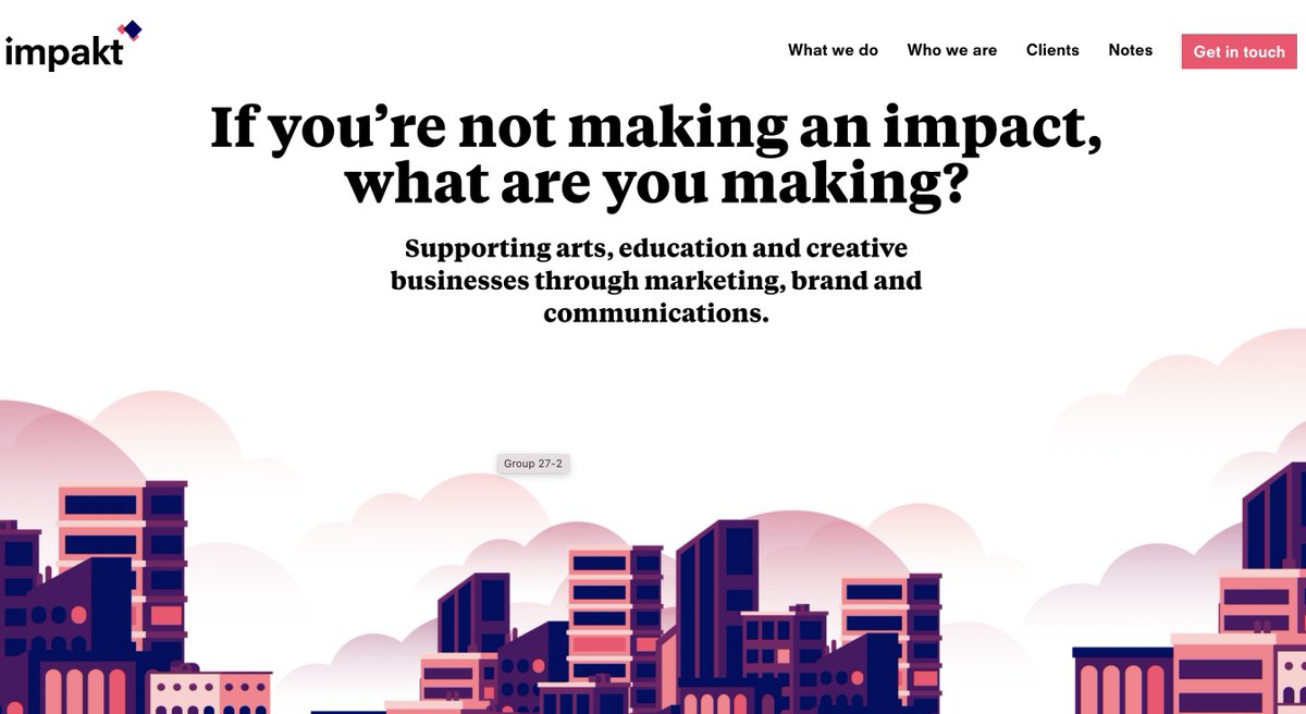 creatingimpakt's tweet image. *KLAXON* 
New website. (At last!) 
See what we&apos;ve been up to...
creatingimpakt.com