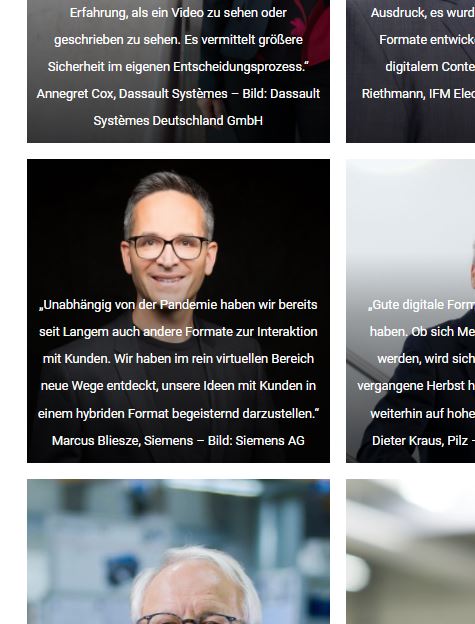 bliesze's tweet photo. Toller Artikel, wie Marketingleiter die Zukunft von Messen sehen. Ein sehr gemischtes Bild. Auch ich bin mittendrin - statt nur dabei!

#HybridFairs #CustomerInteraction

https://t.co/JhSuzRSFWJ

Siemens Industries https://t.co/o1F5oVQNPV