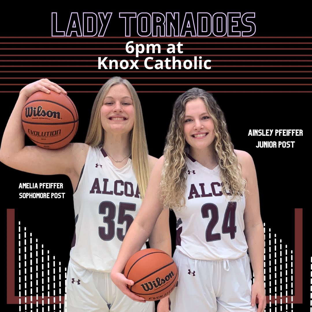 The waiting is over!!! The Lady Ts take on Knox Catholic and the Pfeiffer sisters make their debut. 
Tip-off @ 6pm.