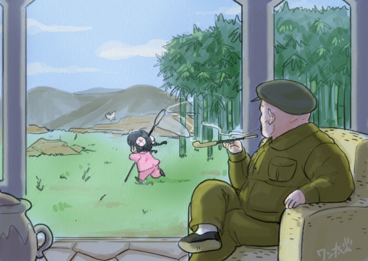 「今日の過去サブキャラ⑨ 大陸の方 」|ワン太🐾のイラスト