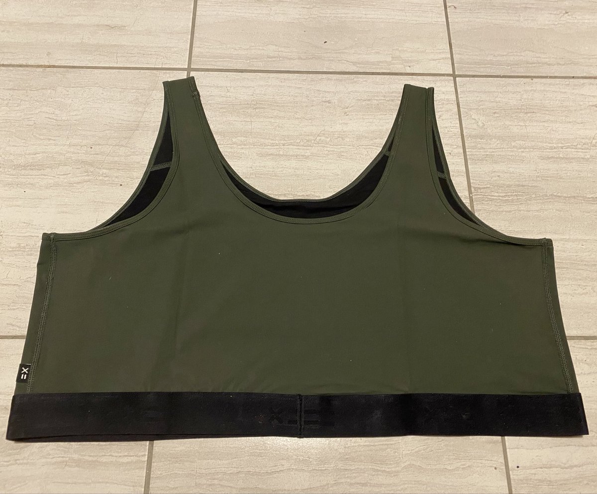jennstansbury's tweet image. Here are the photos. We would have to pay to return it so I’d rather just send it to someone who can use it! #trans #compressiontop #tomboyx