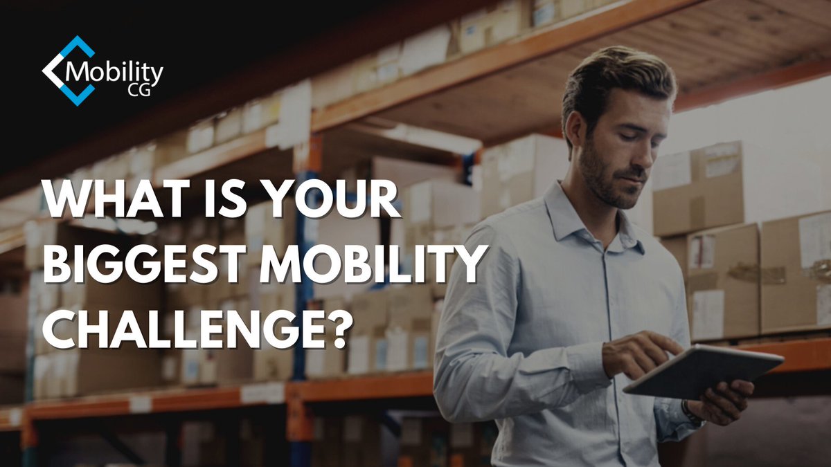 MobilityCG's tweet photo. What is your biggest mobility challenge? Contact us today to learn how Mobility CG can help your company over it! https://t.co/R4JzpTm2iQ

#mobilitysolutions #mobility #newdevices #featureddevices #technology #techinnovation #mobilityupdates #mobilityCG https://t.co/SaKM6XTj5P