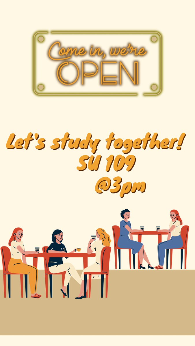 ApsiNKU's tweet image. It’s so much better to study with friends 💛 

Join us for an evening of studying in SU 109 🐆

#alphapsilambda #recruitment #psichapter #livelovelaugh #vibes
