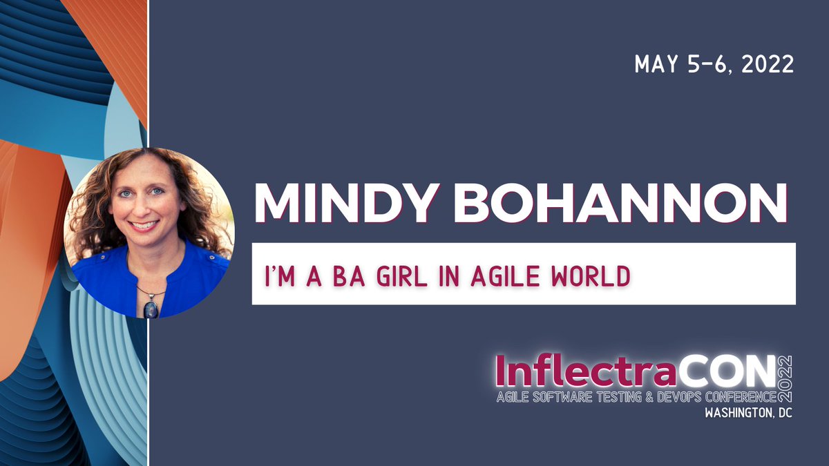 InflectraCon's tweet photo. .@mindybo93 speaks at #InflectraCON2022❗
In her talk, learn:
✅Variation of a BA's role on an# agile project
✅BAs impact the #development team
✅What makes a BA good at their jobs.
Find more talks like hers! 👉https://t.co/T4oa6t3KW6 https://t.co/R35L9ldCQK