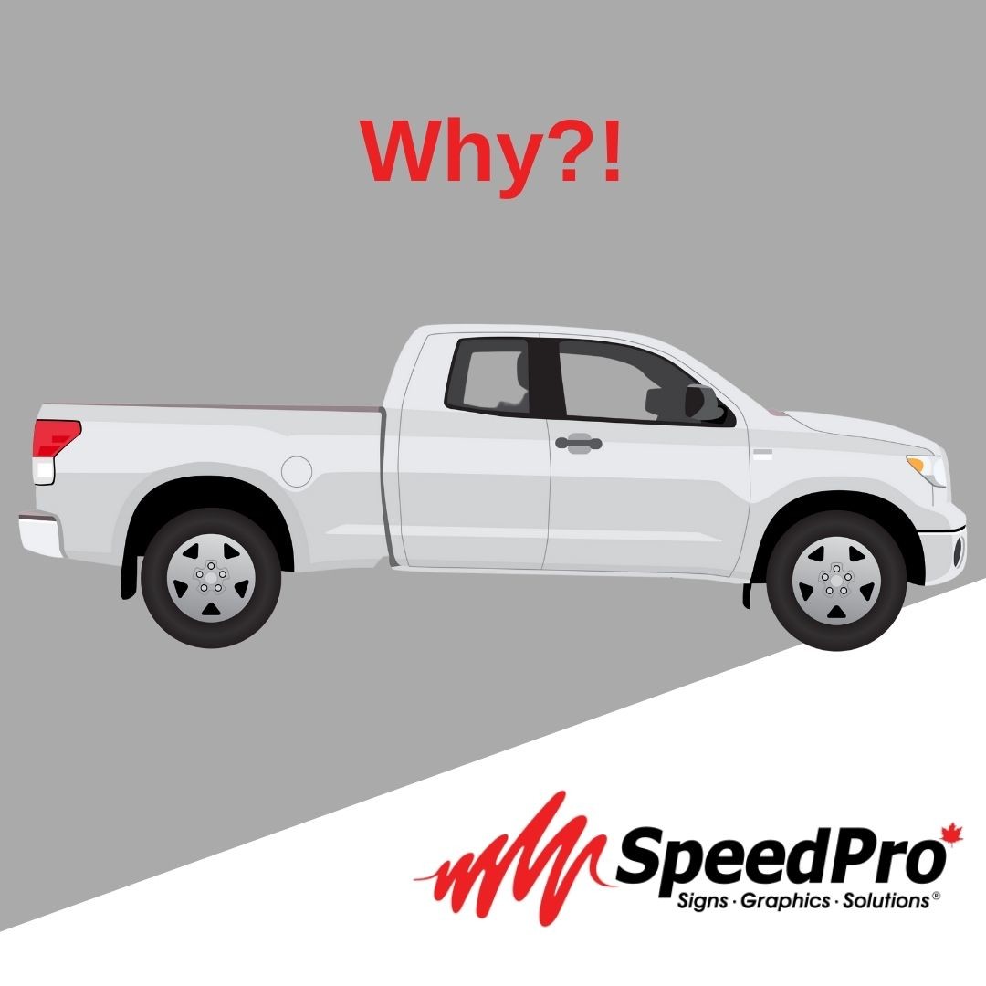 SpeedproOttawa's tweet photo. You have a great truck...gets you, your skills, and tools to the job site. It can do more.  Why not put your truck to work as a rolling billboard for your business? Speedpro will help you, from concept to completed wrap. Contact us at 613-695-6661 or brigitte@speedpro.com. https://t.co/TgWQ7ehrxI