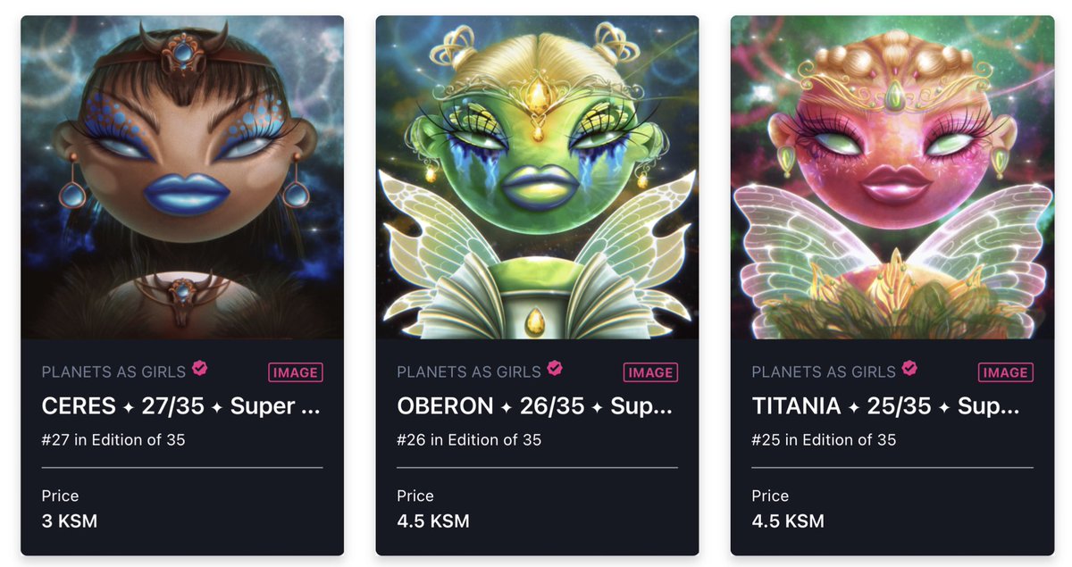 lizi_palkinizi's tweet photo. My skills have grown tremendously over the course of my collection.

Now I have 3 unlike anything else beautiful planet-girls🪐

They are very much waiting for their owner. So if you want to take something beautiful, valuable and unusual, you should pick up one of the planets💫 https://t.co/kEe1aUWKTF