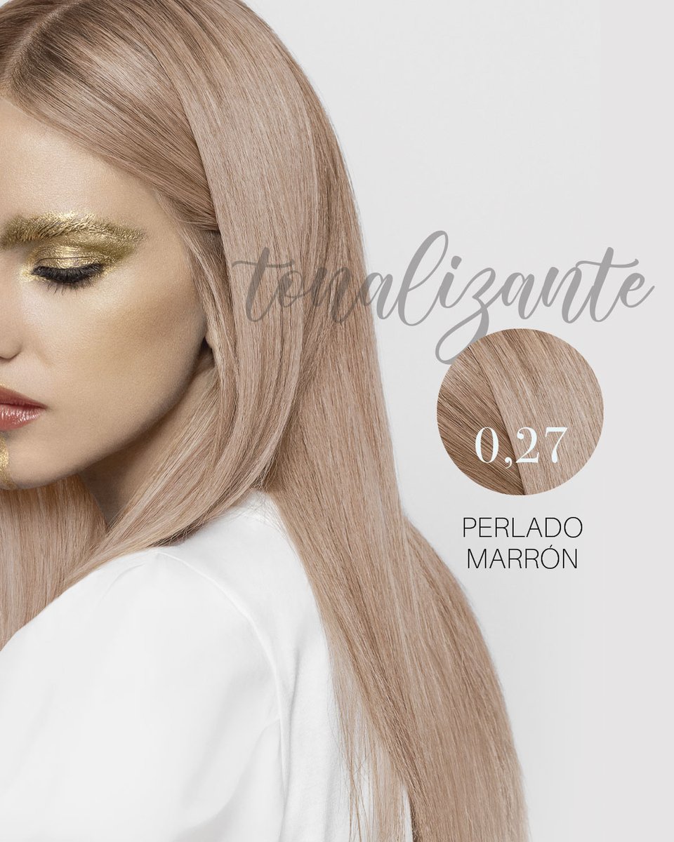 Consigue los reflejos más deseados y con un brillo extraordinario gracias a los tonalizantes de ZERO.😍
Modelo:
🌟 Coloración con el tonalizante 0,27 - PERLADO MARRÓN 
ZERO, la coloración del mañana.👌
#SalermCosmetics
