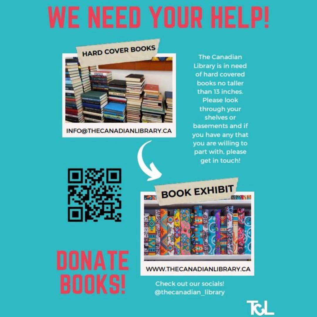 CanLibraryA_I_R's tweet photo. Their stories need to be told, their names need to be seen, their lives need to be remembered and honoured.

Get involved in this important grassroots art installation project by donating your unwanted books.

Contact us at info@thecanadianlibrary.ca https://t.co/HWtTmreJYh