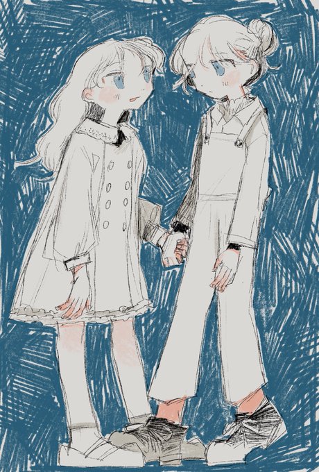 白 