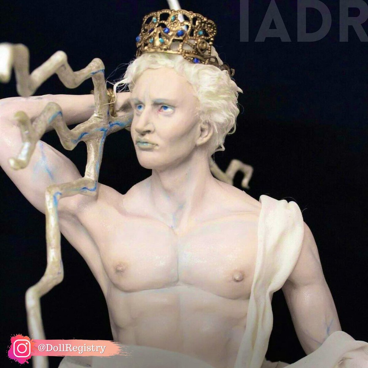 DollRegistry's tweet photo. 𝗡𝗲𝘄 𝗮𝗿𝘁𝗱𝗼𝗹𝗹 𝗳𝗿𝗼𝗺 #𝗜𝗔𝗗𝗥𝗠𝗲𝗺𝗯𝗲𝗿 #FedericaFurci

https://t.co/lzs0DWh9gx

#PolymerClay #Clay #OOAK #Sculpture #art #OneOfAKind #Doll #IADR #Zeus #ClaySculpting #DollForSale #SculptureForSale #ArtdollForSale #ZeusGod #Mythology #MythologicalGod #KingOfTheGods https://t.co/DZrJ5d6hY5