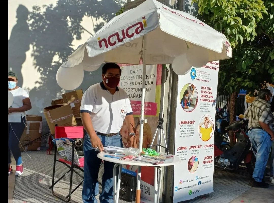 Hope_Salta's tweet photo. Se hicieron presente en esta tarde  @ModoHyDSalta , @CucaiSalta  con stands informativos👐 https://t.co/p0jDm6Vfuu