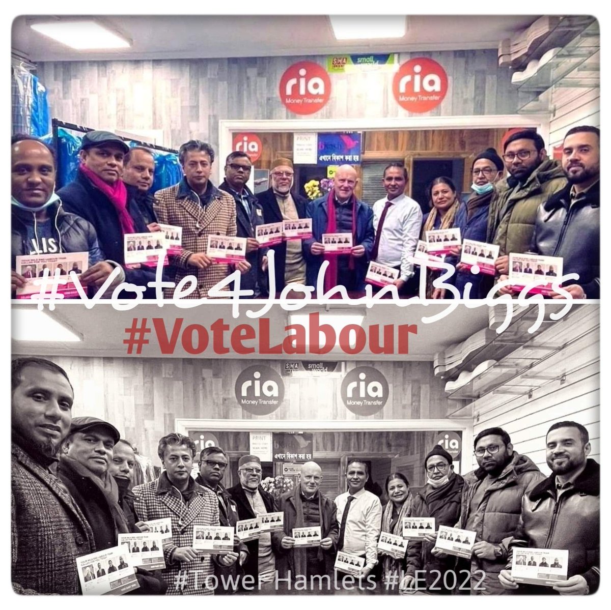 Strong support on the ground from reisidents, #Labour members &amp; voters to re-elect <a href="/MayorJohnBiggs/">Mayor John Biggs</a> on 5 May to continue the good work he is doing for #TowerHamlets - last night in #MileEnd ward w <a href="/KhanZaglul/">Zaglul Khan</a> @LeeluTalukdar <a href="/SabinaKhan16/">Sabina Khan</a> <a href="/RedwanH62882089/">Redwan Hussain</a> <a href="/amint943/">Md Nazrul Amin</a> @SultanHaydarTH