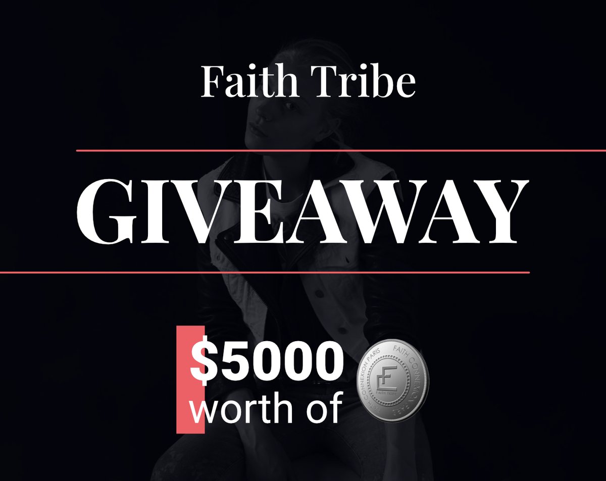Join the Faith Tribe giveaway: $5000 worth of $FTRB for 50 Winners.

Faith Tribe is changing the way designers and artists enter the blockchain world.

Join the giveaway now 👇
wagh.me/Faithtribe-giv…