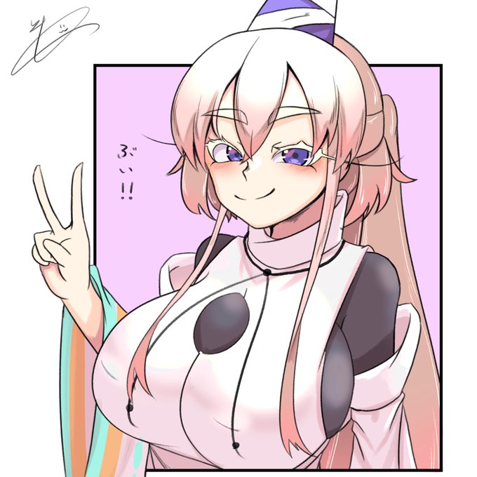 #リプ来たキャラの顔だけ描く

布都ちゃん 