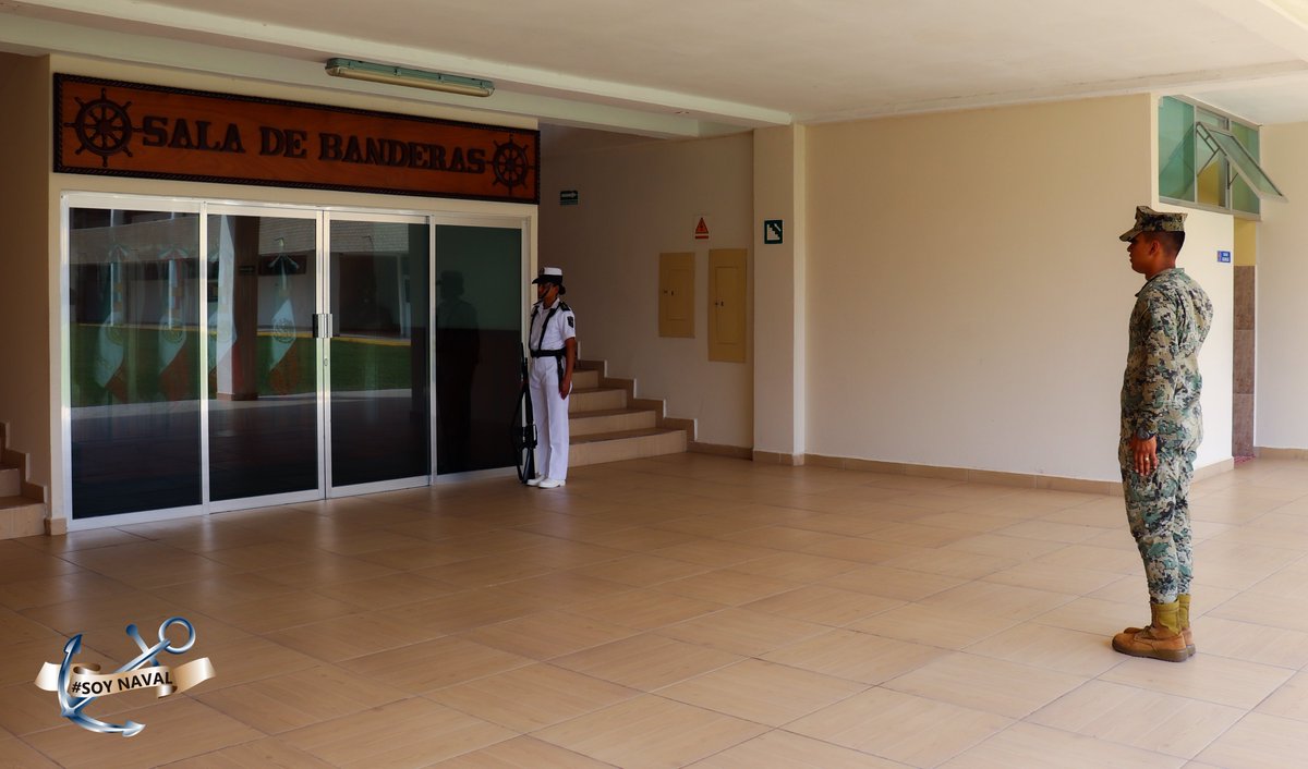 SEMAR_mx's tweet photo. Honrar y enaltecer a nuestra Bandera, son los ejes que rigen el actuar del #PersonalNaval.

Ejemplo de ello es la Sala de Banderas del Centro de Formación y Capacitación de la Armada de México #CEFCAM https://t.co/NHG1pUCI0f