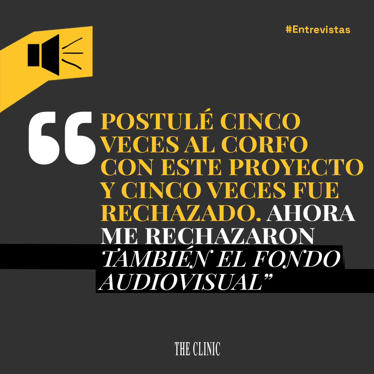 thecliniccl's tweet photo. #Entrevista 🗞️ | En abril, @MarcelaSaid visitará el país para iniciar la producción de "La caza del puma", su nuevo largometraje. Hoy, habla de una nueva etapa en su vida, el impacto de la pandemia en su carrera, además de sus apegos y desapegos con Chile: https://t.co/Gk7GDQIHP0 https://t.co/fxXQXn6fIT