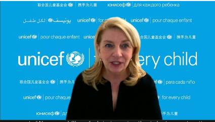 disabilityrepro's tweet photo. "We must ensure agency and representation by engaging with organizations of persons with disabilities at the country level" says Catherine Russell - Executive Director UNICEF. #CommitToChange https://t.co/Rvup9FXR1l