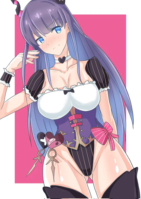#FGO
カレンさん衣装のマルタさん!
ハイレグ! 