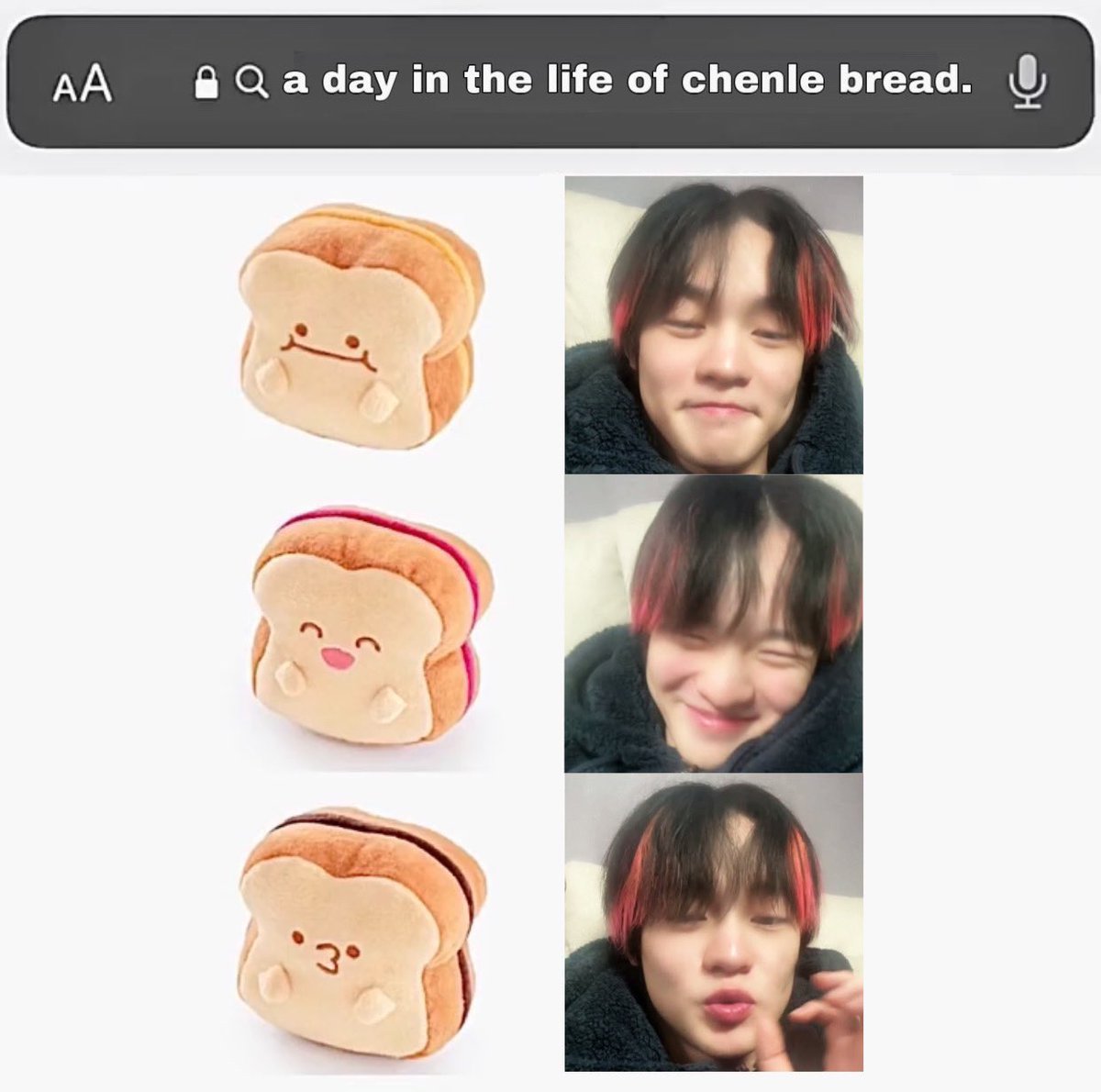 bread cheeks , #chenle (ㅅ´ ˘ `)