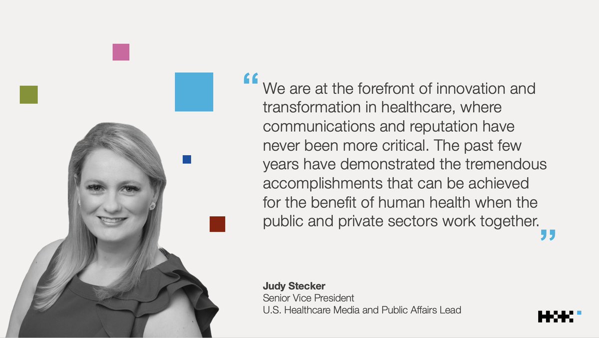 Warmest welcome to former <a href="/HHSGov/">HHS.gov</a> Deputy Chief of Staff <a href="/Judy__Stecker/">Judy  Stecker</a> – who joins our talented and growing team of US Healthcare advisors as SVP and lead of Healthcare Media + Public Affairs. Read more here: bit.ly/3LxFd2V