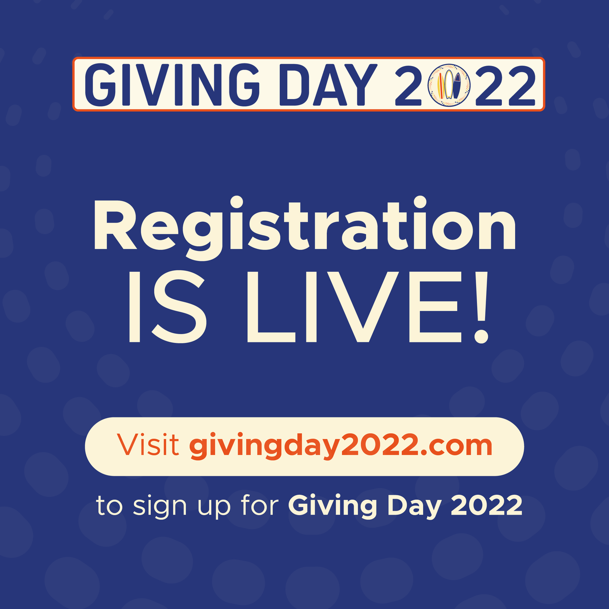 givingday2022's tweet photo. Registration is LIVE for Giving Day 2022, May 4th-5th. St Augustine nonprofits, clients of The FOCUS Group, ABHE members, and SCL and ACCS schools are all eligible to participate. This year we will feature leaderboards and prizes unique to each nonprofit category! https://t.co/hxP7LhTo8E