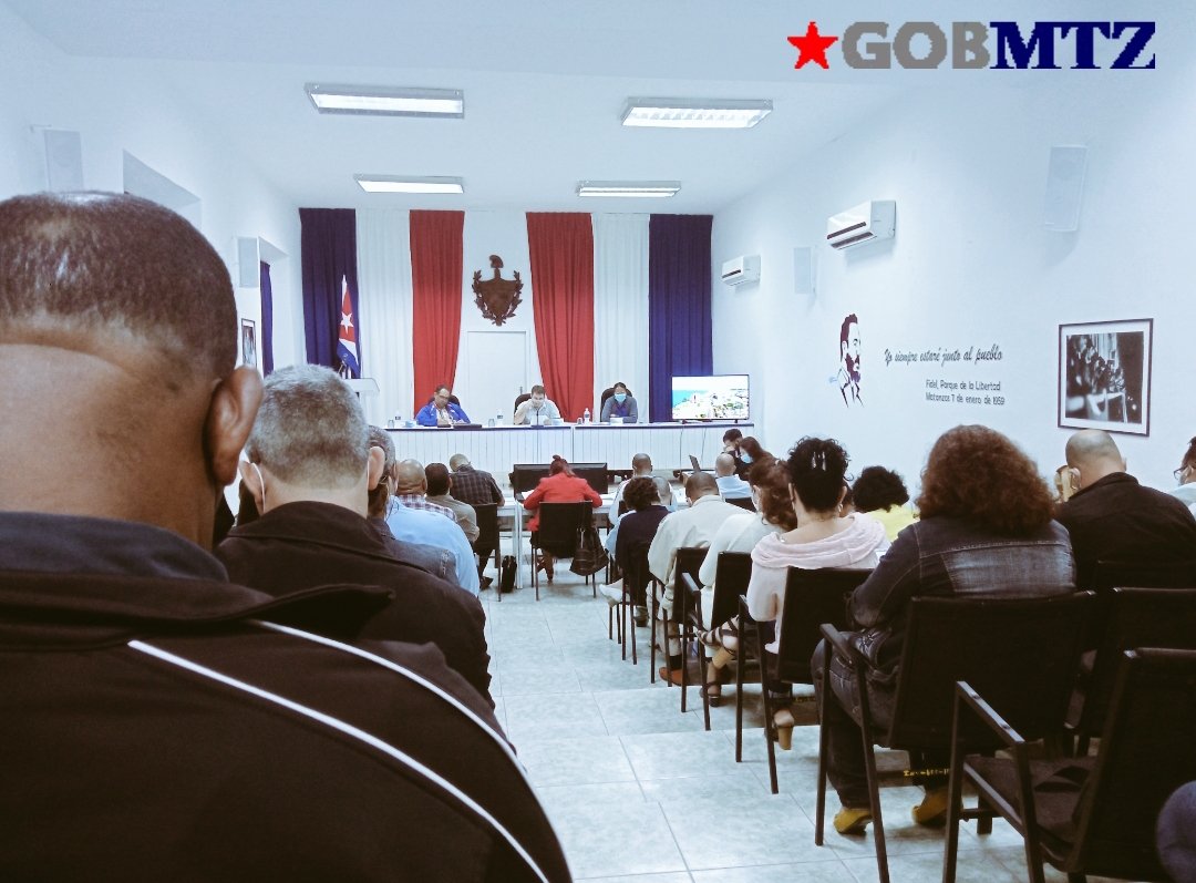 gpppmatanzas's tweet photo. Consejo Provincial se desarrolla esta  mañana en #Matanzas presidido por @mariofsabines, @IzquierdoAlons1 y @CaridadPoey , Gobernador, 1er Sec, y Vicegobernadora de la provincia, entre otras autoridades del territorio del PCC, Fiscalía, Contraloría, Tribunales
Se abre hilo🧵 https://t.co/DReI7I2HBx