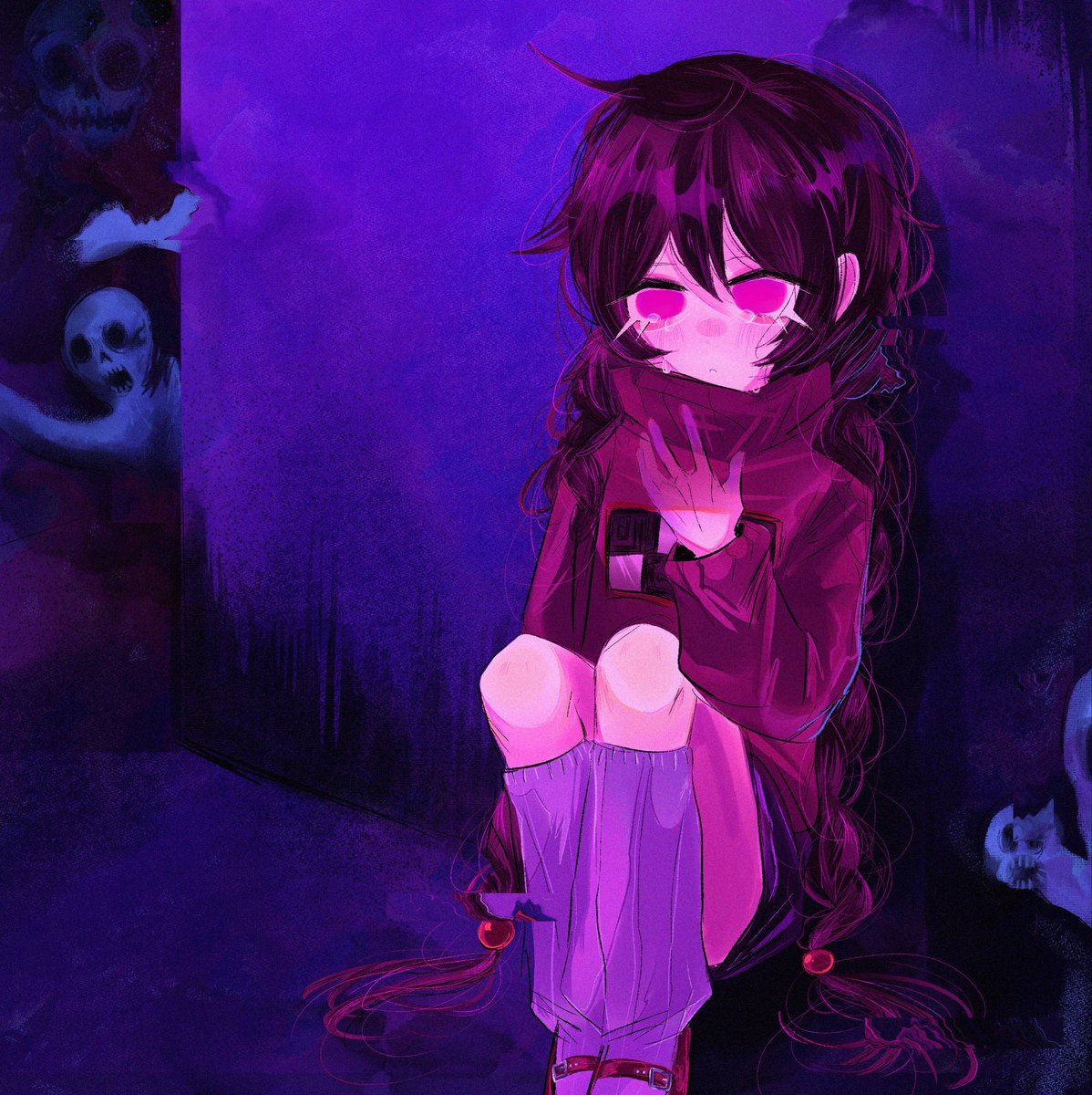 kikkomoon1's tweet photo. Twisted souls of long dead and forgotten
Wandering aimlessly in an endless labyrinth
#yumenikki #ゆめにっき https://t.co/lemTHSgQMg