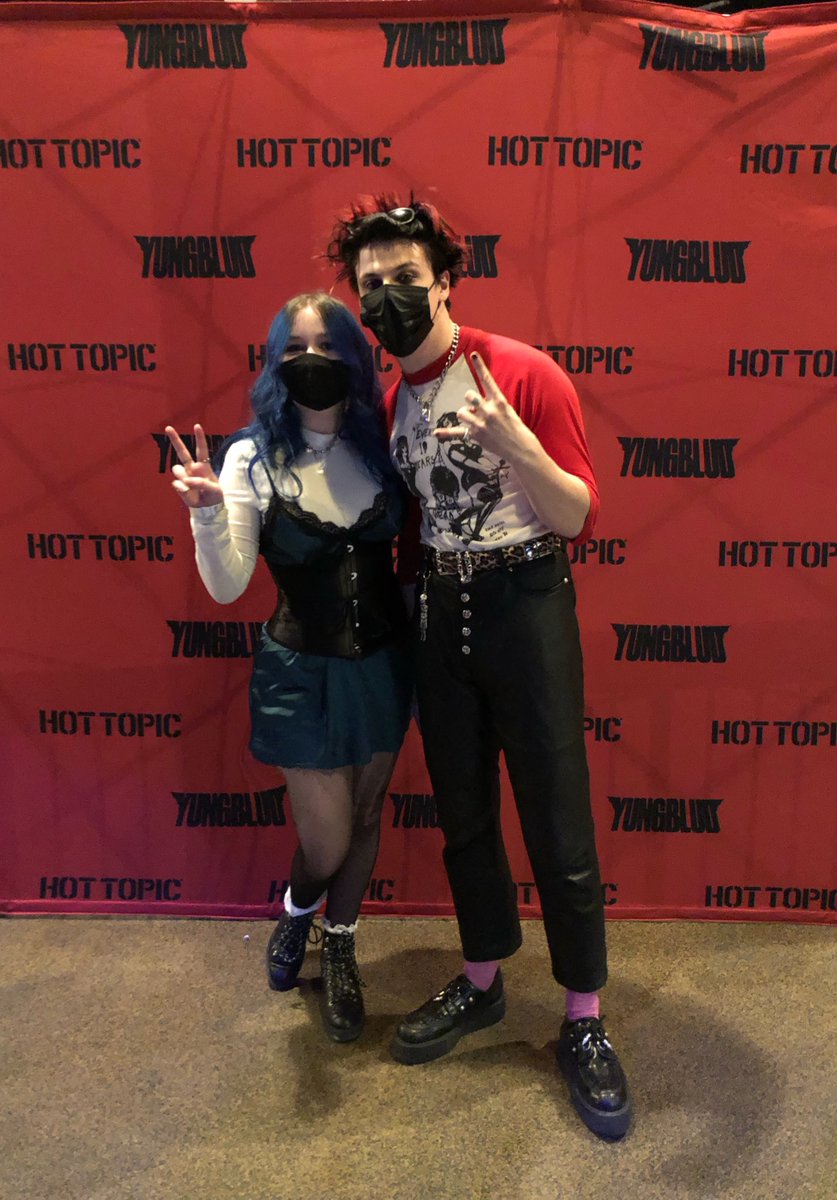 finally got to see pretty boy again in baltimore after more than two years of waiting, luv ya <a href="/yungblud/">YUNGBLUD</a> ❤️❤️