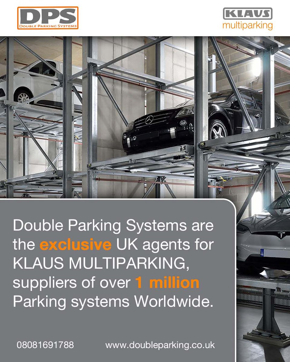 Klaus Multiparking have been industry leaders for more then 50 years.

And now, more than ever, space is becoming increasingly important. So get in touch today to find out how you can make the most of what you’ve got 🚗

#DoubleParkingSystems #CarParking #carpark #klaus