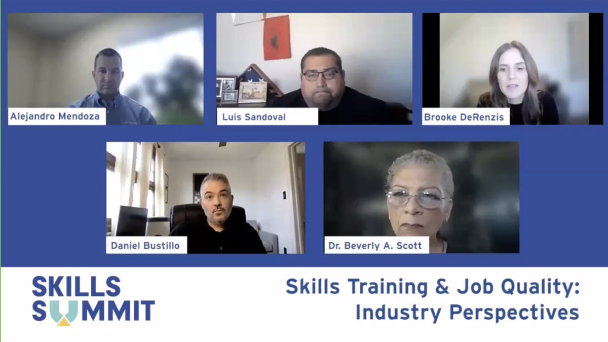 WorkforceSolGrp's tweet photo. Dr. Beverly A. Scott: We need to develop a system of continuous learning. We need a different approach to traditional career readiness, upskilling and inclusion strategies.

#wkdev #jobquality
#NSCSummit2022 https://t.co/mOHAep37gx