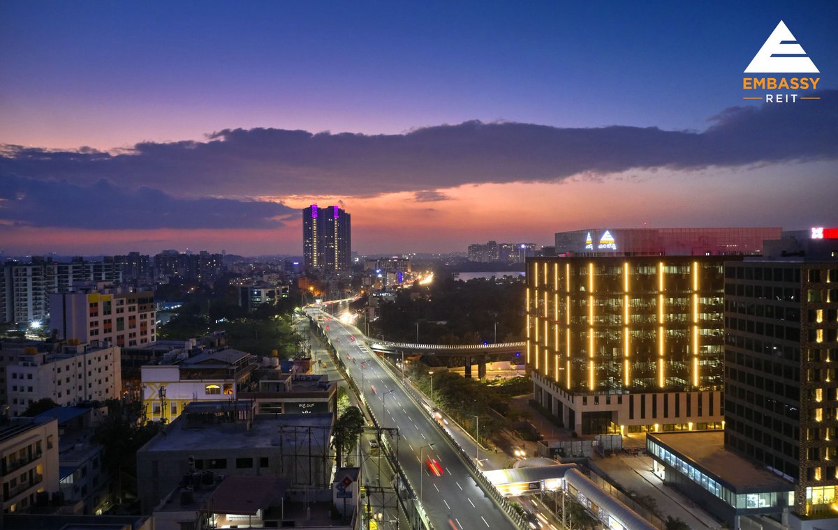 WF_Watcher's tweet photo. #Manyata Tech park flyover 
#Bangalore @NammaBengaluroo 

Flyover was officially opened on 15th Feb ‘22

Source: Manyata REIT on Twitter. 

@ChristinMP_TOI @sandeeprrao1991 @WFRising @WeAreBangalore https://t.co/FL6GZ37KEL