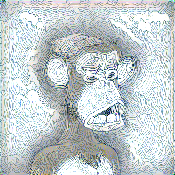 DeepArtsClub's tweet photo. 📢📢📢
#DeepApe 242 just got re-sold for 210 $ICX (minted for 30 $ICX).
#DeepApe 242 is one of forty available
Yarn #DAs.
🍾Congrats to the new HODLER!
https://t.co/oVimqHQnsr
@craftdotnetwork
@helloiconworld @lucas_staky
#NFTs $CFT https://t.co/k4TmIpwPzY