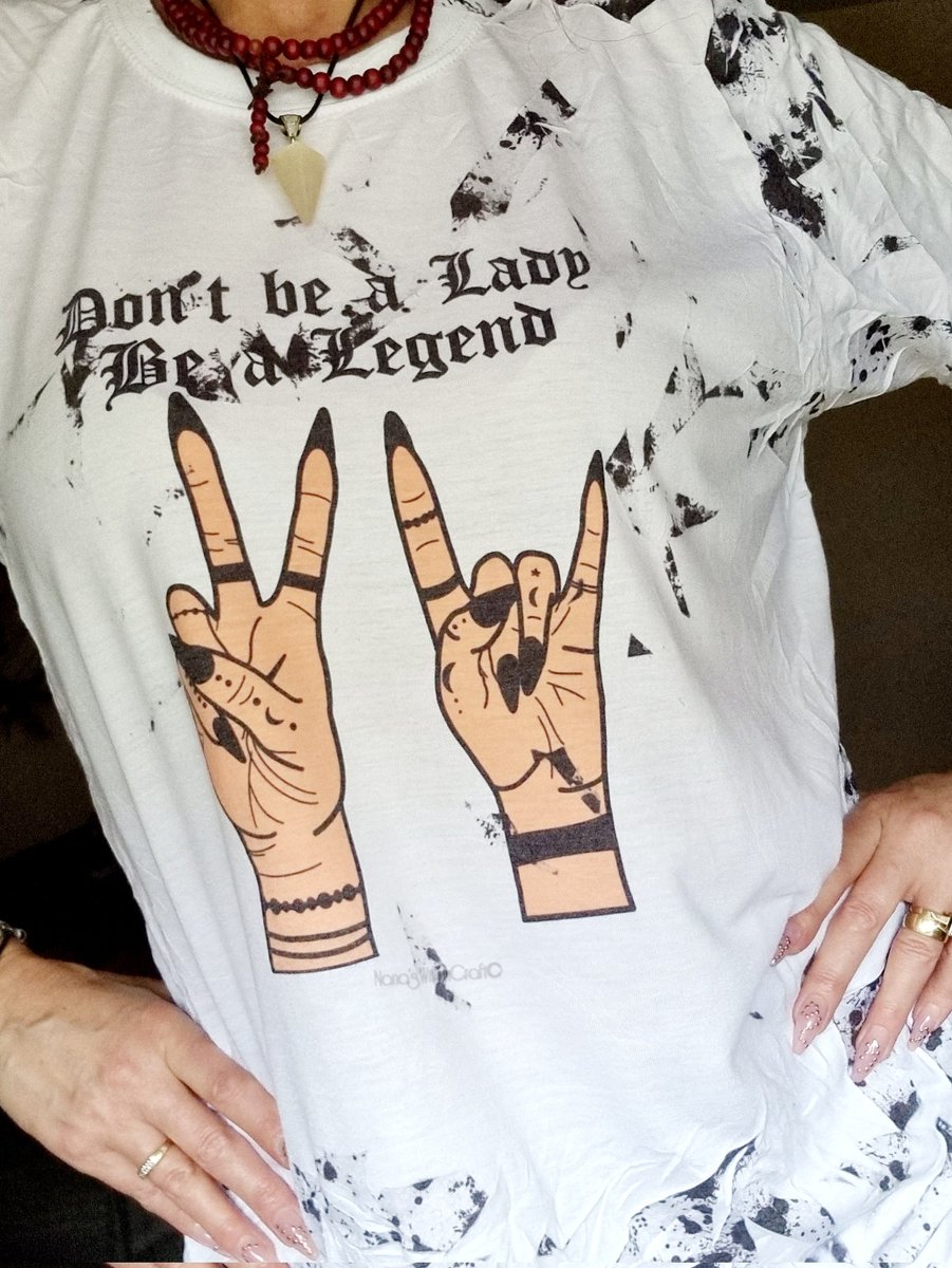 NanasWitchCraft's tweet photo. ☆●♡Afternoon my lovelies! We are trialling our new design which has now dropped on our website. If we don't have your size pop me a DM so we can make that happen. 
Have a magical day🖤 

https://t.co/vY3AoSKp5J 
#QueenOf #witchydecor #bealegend #tyedye #new #witchytee #MHHSBD https://t.co/UpSlK3Xg6z