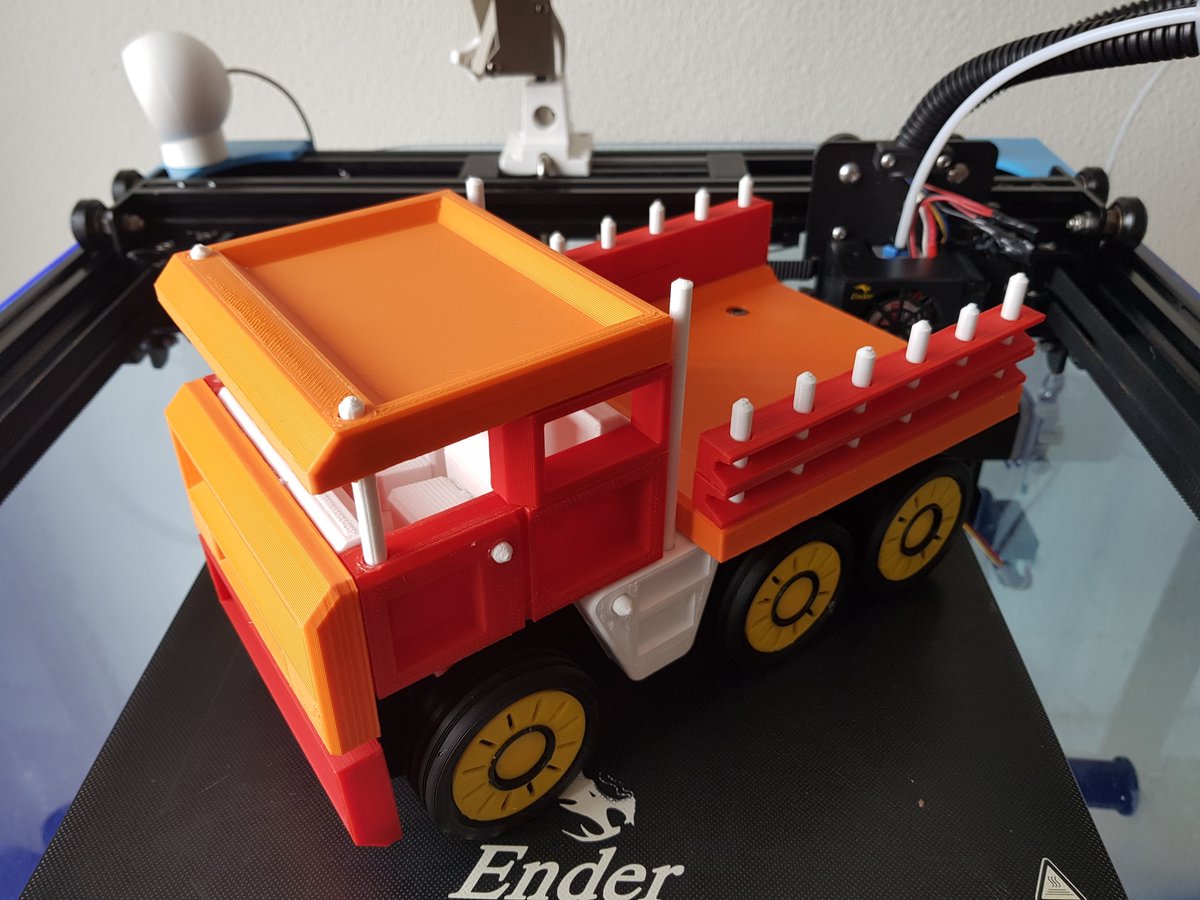 Truck finally finished
Ender 6
Pla by Fillamentum