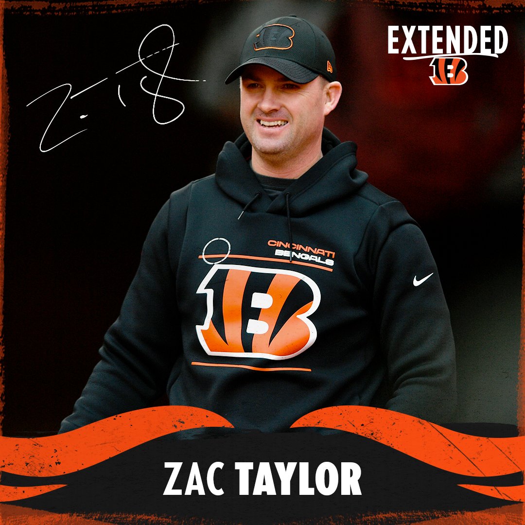 Cincinnati Bengals on Twitter "We've signed head coach Zac Taylor to a