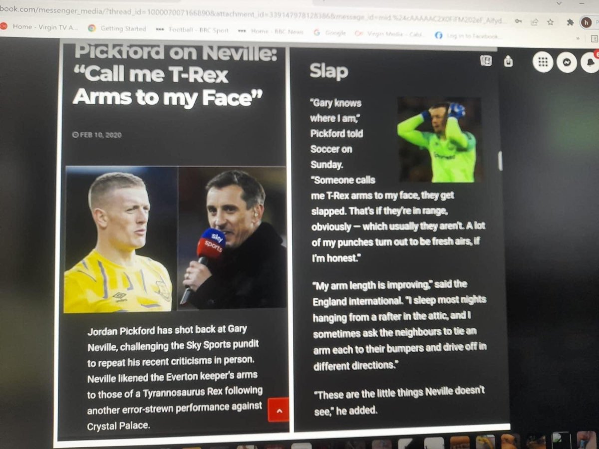 AndosNose's tweet photo. #tinyarms #pickford #NUFC #EVE https://t.co/0wyg71yEEK